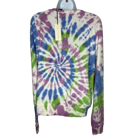 Daydreamer Sz S Tie Dye Soft Fall Long Sleeve Tee Boho (1343) - Picture 3 of 4